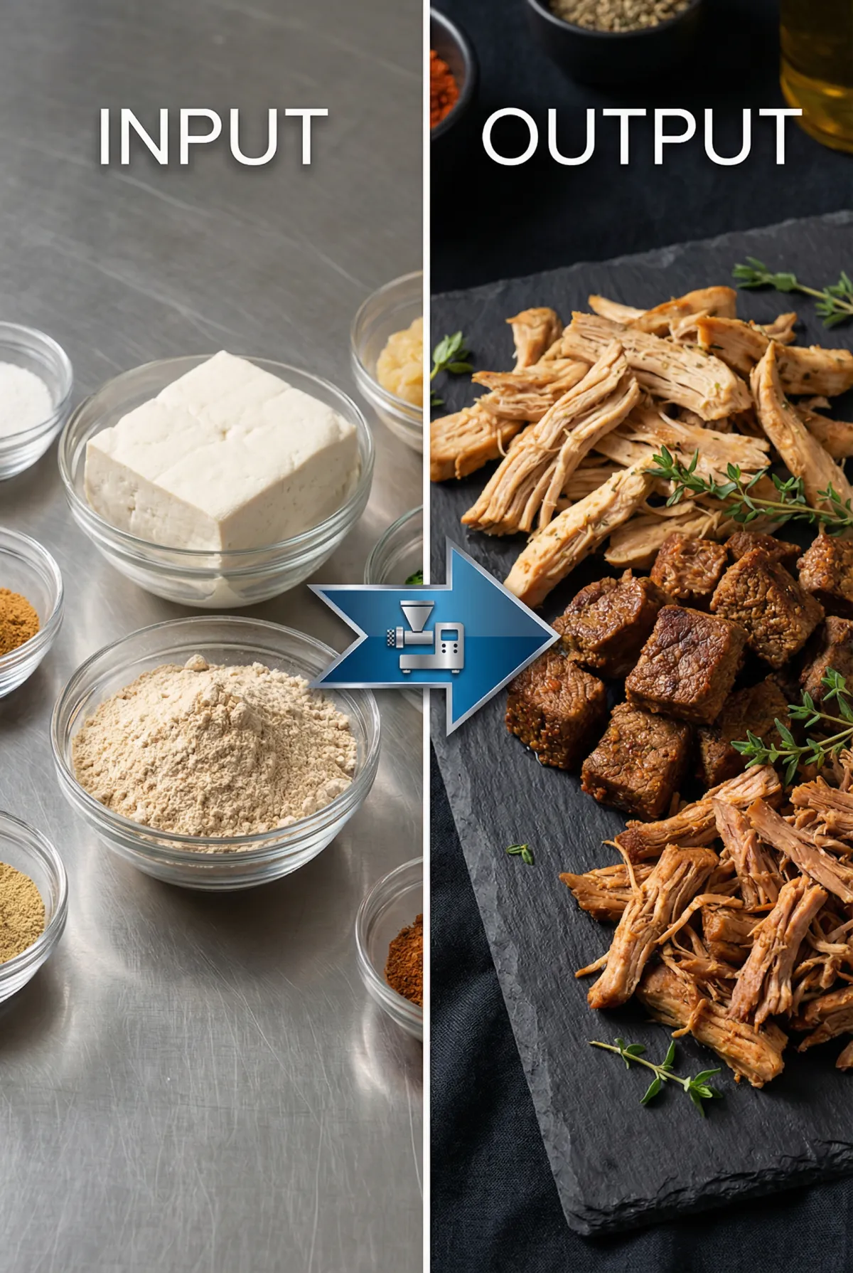 Plant-based food production